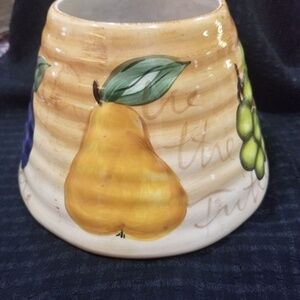 Vintage 90's Ceramic El Camino Tuscany Style  Fruit